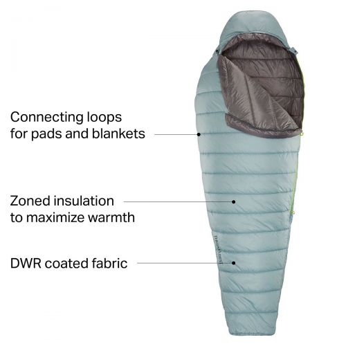  Therm-a-Rest Space Cowboy Sleeping Bag: 45-Degree Synthetic