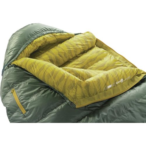  Therm-a-Rest Questar 20F/-6C Lightweight Down Mummy Sleeping Bag, Regular, Balsam