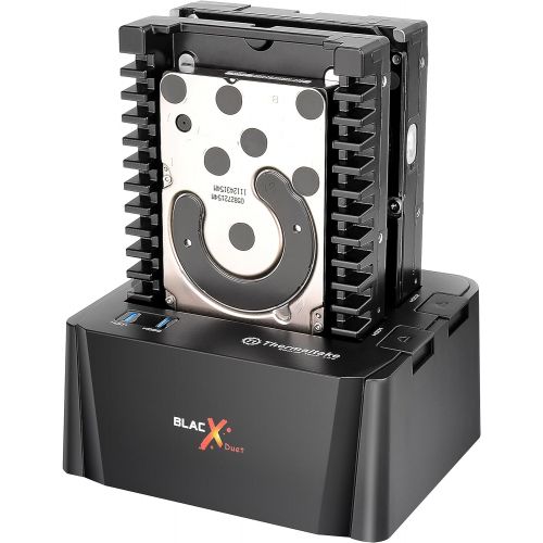  Thermaltake BlacX Duet 2.5/3.5 SATA I/II/III USB 3.0 External Hard Drive Enclosure Docking Station ST0014U-C