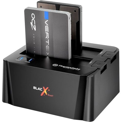  Thermaltake BlacX Duet 2.5/3.5 SATA I/II/III USB 3.0 External Hard Drive Enclosure Docking Station ST0014U-C