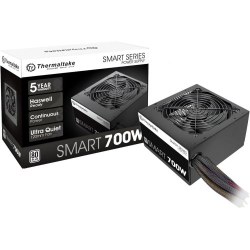  Thermaltake Smart 700W 80+ White Certified PSU Power Supply & Seagate Barracuda 2TB Internal Hard Drive HDD ? 3.5 Inch SATA 6Gb/s 7200 RPM 256MB Cache 3.5-Inch ? Frustration Free P