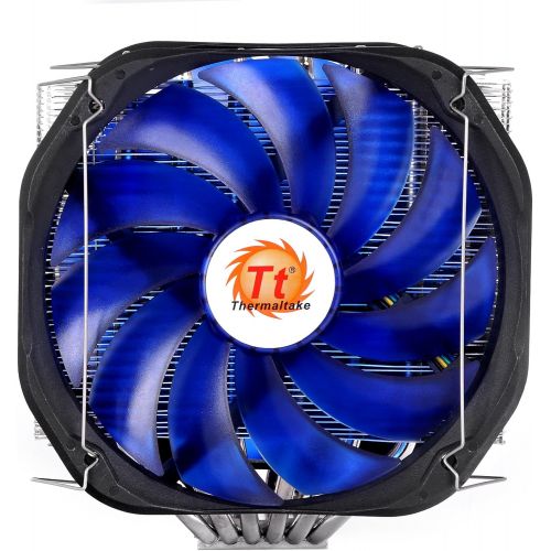  Thermaltake Frio Extreme Universal CPU Cooler with Ultimate Over-Clocking Support of 250W TDP Dual 140mm VRPWM Fans CLP0587