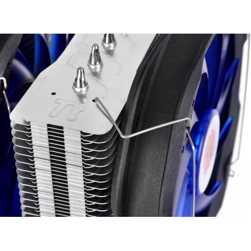  Thermaltake Frio Extreme Universal CPU Cooler with Ultimate Over-Clocking Support of 250W TDP Dual 140mm VRPWM Fans CLP0587
