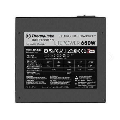  Thermaltake 650 Yes Power Supply (PS-LTP-0650NPCNUS-F)