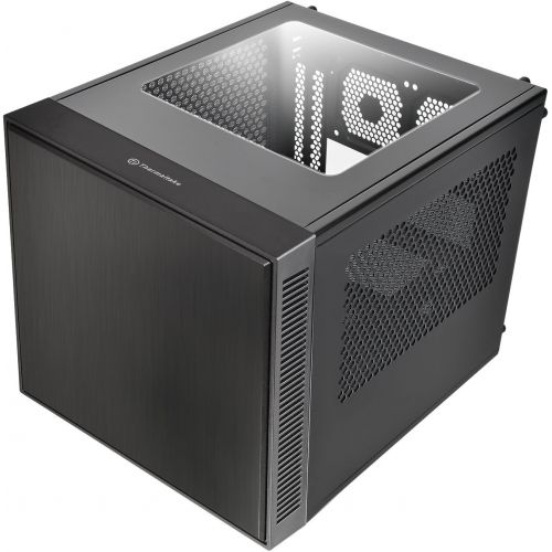  Thermaltake Suppressor F1 Mini ITX Tt LCS Certified Cube Computer Chassis CA-1E6-00S1WN-00