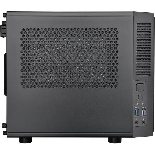  Thermaltake Suppressor F1 Mini ITX Tt LCS Certified Cube Computer Chassis CA-1E6-00S1WN-00