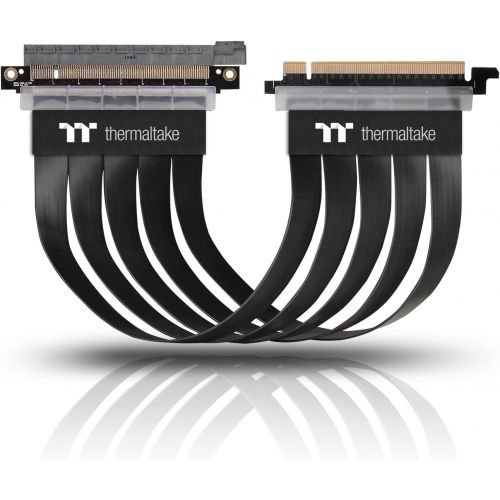  Thermaltake AC-045-CN1OTN-C1 TT Premium PCI-E x16 3.0 Extender Riser Cable 300mm Graphic Cards Black