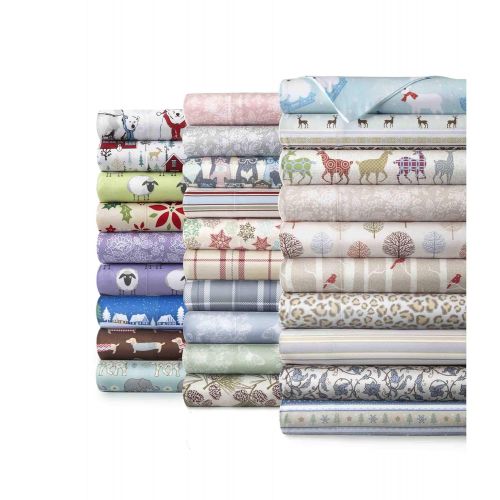  Thermee Micro Flannel Print Sheet Set