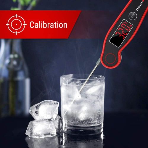  [아마존 핫딜]  [아마존핫딜]ThermoPro TP19 Waterproof Digital Meat Thermometer for Grilling with Ambidextrous Backlit & Thermocouple Instant Read Thermometer Kitchen Cooking Food Thermometer for Candy Water O