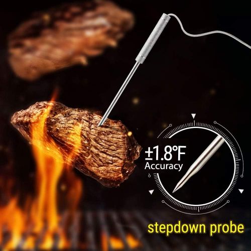  [아마존 핫딜] [아마존핫딜]ThermoPro TP20 Wireless Remote Digital Cooking Food Meat Thermometer with Dual Probe for Smoker Grill BBQ Thermometer