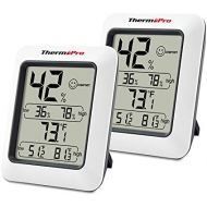 [아마존핫딜][아마존 핫딜] ThermoPro TP50 2 Pieces Digital Hygrometer Indoor Thermometer Room Thermometer and Humidity Gauge with Temperature Humidity Monitor