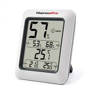 [아마존핫딜]ThermoPro TP50 digitales Thermo-Hygrometer Innen Thermometer Hygrometer Temperatur und Luftfeuchtigkeitsmesser fuer Raumklimakontrolle Raumluftueerwachtung Klima Monitor