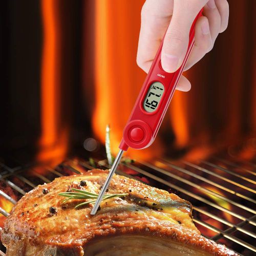  ThermoPro TP03A Digital Instant Read Meat Thermometer Kitchen Cooking Food Candy Thermometer for Oil Deep Fry BBQ Grill Smoker Thermometer