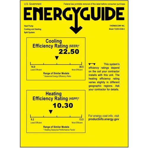  Thermocore T323D-H248-9X2+12+18 Quad Zone Ductless Mini Split Air Conditioner, Large, White