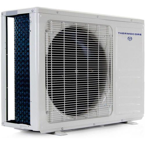  Thermocore 45000 BTU Quad Zone Ductless Split Air Conditioner Heat Pump, 9000 + 12000 x 3