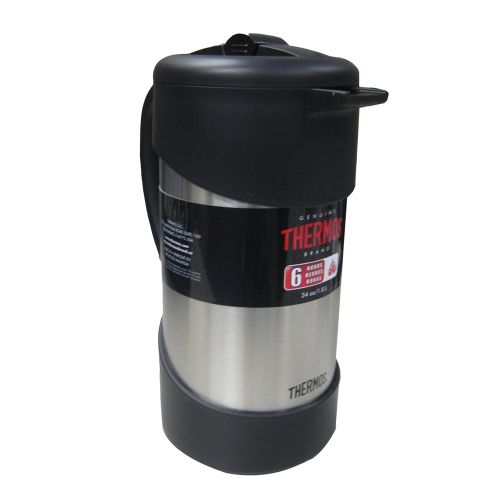 써모스 Thermos Nci1000ss4 Stainless Steel Vacuum Insulated Coffee Press, 1l