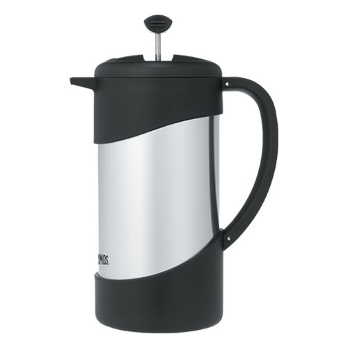 써모스 Thermos Nci1000ss4 Stainless Steel Vacuum Insulated Coffee Press, 1l