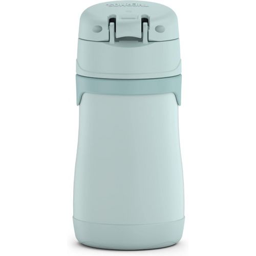 써모스 THERMOS BABY 10 ounce Stainless Steel Vacuum Insulated Straw Bottle, Mint