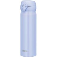 Thermos JNL-506 PBL Vacuum Insulated Portable Mug, 16.9 fl oz (500 ml), Pearl Blue, Easy to Clean and Easy to Clean, Lightweight Type, One-Touch Opening, Stainless Steel Bottle, Hot and Cold Retention