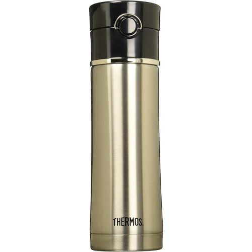 써모스 Thermos Sipp 16-Ounce Drink Bottle, Black