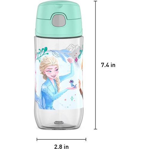 써모스 THERMOS FUNTAINER 16 Ounce Plastic Hydration Bottle with Spout, Frozen 2