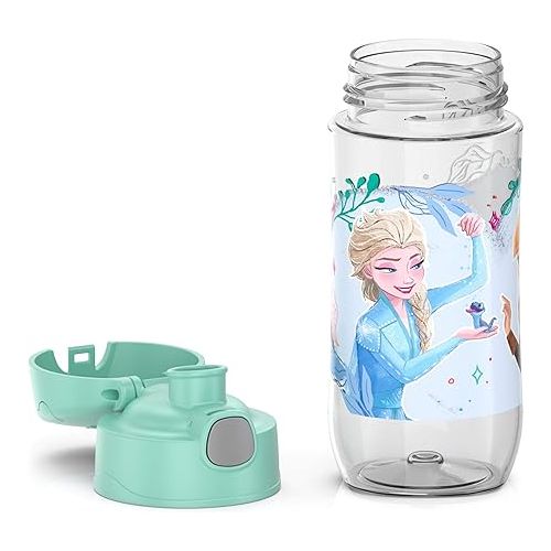 써모스 THERMOS FUNTAINER 16 Ounce Plastic Hydration Bottle with Spout, Frozen 2