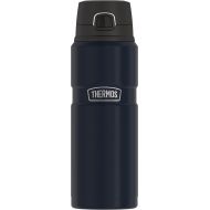 THERMOS Stainless King Vacuum-Insulated Drink Bottle, 24 Ounce, Midnight Blue