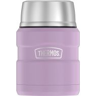 THERMOS Stainless King Vacuum-Insulated Food Jar with Spoon, 16 Ounce, Matte Lavender