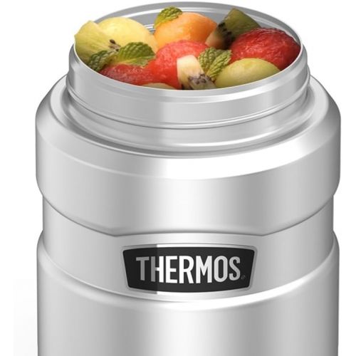 써모스 Thermos Stainless King 24 Ounce Food Jar, Stainless Steel