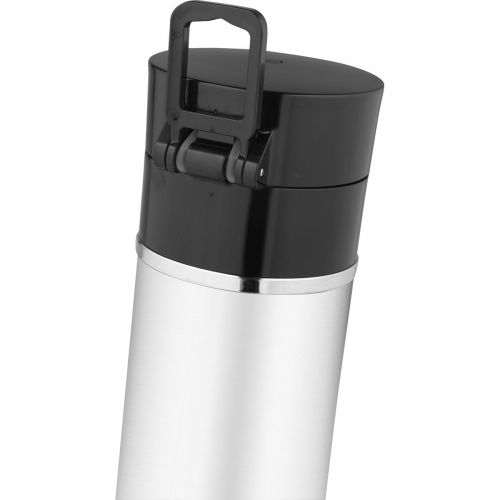 써모스 Thermos 17 Ounce Vacuum Insulated Stainless Steel Hydration Bottle, Black