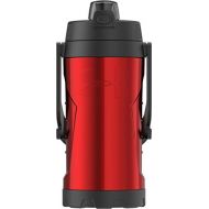 Thermos Under Armour MVP 2 Liter Stainless Steel Water Bottle, Matte Red