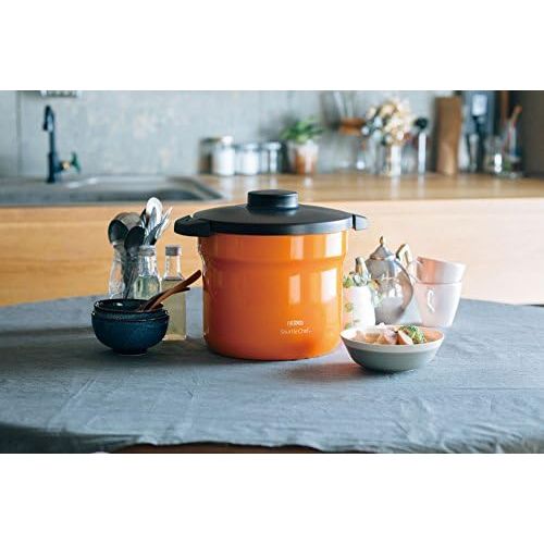 써모스 Thermos Vakuum Warm Herd Shuttle Chef kbj-4500Oder (Orange) 【 Japan Domestic Echtem Produkte 】