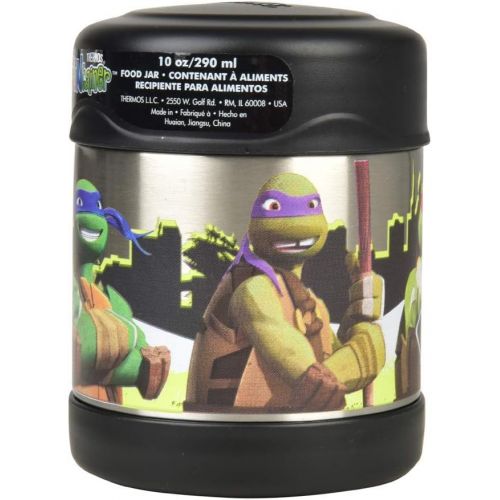 써모스 Thermos Funtainer 10 Ounce Food Jar, Teenage Mutant Ninja Turtles