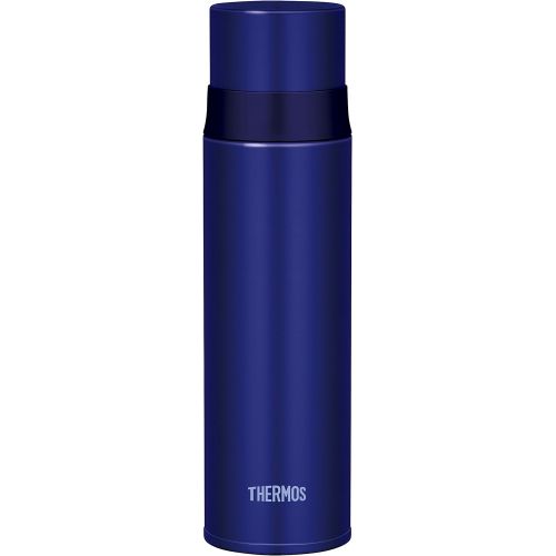써모스 Thermos Stainless Slim Bottle 0.5L Blue (FFM-500 BL)