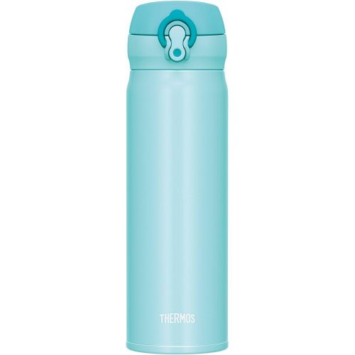 써모스 Thermos Water Bottle Vacuum Insulation Travel Mug [one-touch open type] 0.5l