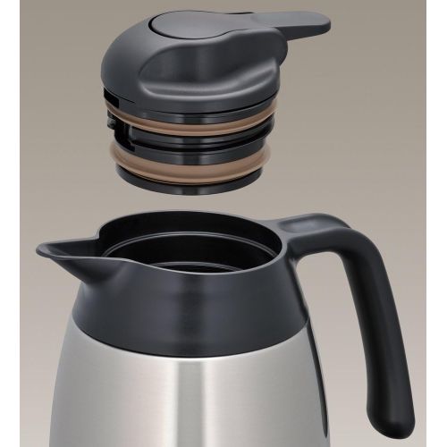 써모스 Thermos 2.0 Liter Stainless Steel Carafe THV-2000CS