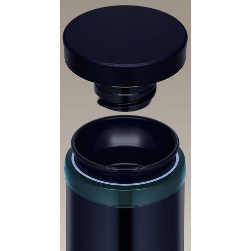 써모스 Thermos Vacuum Insulation Mug One-Touch Open Type 500mL (Black)