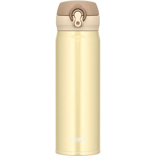 써모스 Thermos Water Bottle Vacuum Insulation Travel Mug [one-touch open type] 0.5l