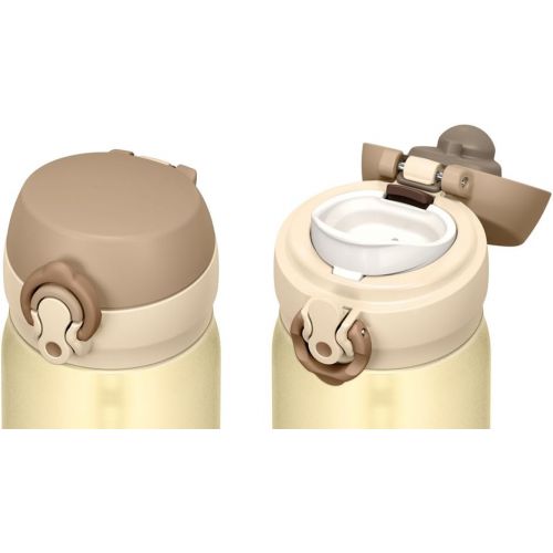 써모스 Thermos Water Bottle Vacuum Insulation Travel Mug [one-touch open type] 0.5l