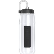 THERMOS Squeezable Hydration Bottle with Long Straw, 24-Ounce, White