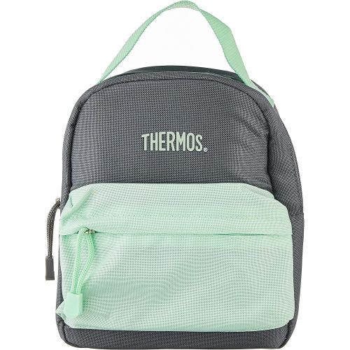 써모스 Thermos N19201006 Mini Bag, Gray/Mint insulated lunch tote, one size