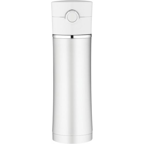 써모스 Thermos 16-Ounce Drink Bottle, White