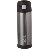 Thermos Funtainer 16 Ounce Bottle, Charcoal