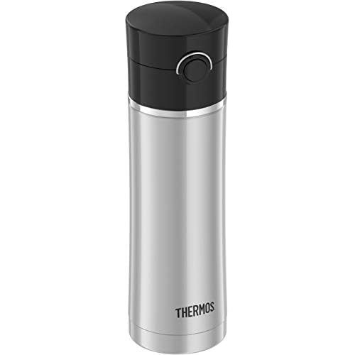 써모스 Thermos 16 Ounce Stainless Steel Vacuum Insulated Drink Bottle, Plum