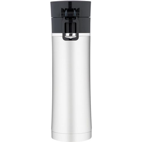 써모스 Thermos 17 Ounce Vacuum Insulated Stainless Steel Hydration Bottle, Black