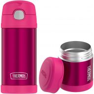 Thermos Funtainer Lunch Set 12oz Water Bottle & 10oz Food Jar Pink