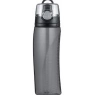 Thermos Intak Hydration Bottle with Meter, Smoke, 24 Ounce