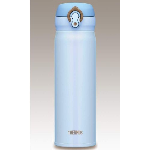 써모스 Thermos Ultra Light Stainless Steel Vacuum Insulated Tumbler JNL 350/JNL 500 (17 Ounce, Sky Blue)