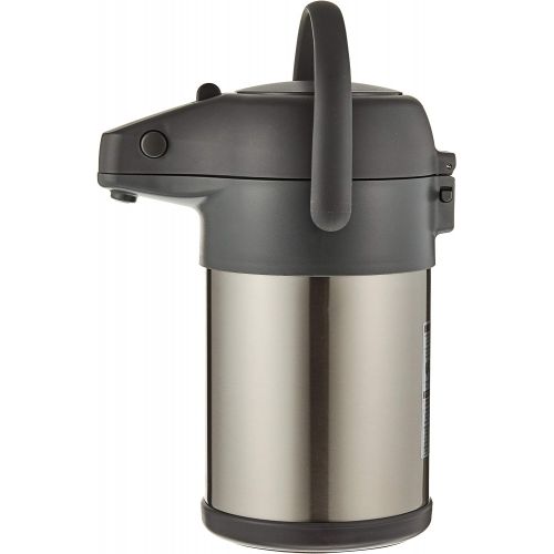 써모스 THERMOS stainless steel air pot 3.0L stainless black TAH-3000 SBK