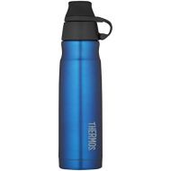 THERMOS Vacuum Insulated Stainless Steel Carbonated Beverage Bottle, 17-Ounce, Blue